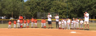 Opening Day - T-Ball teams